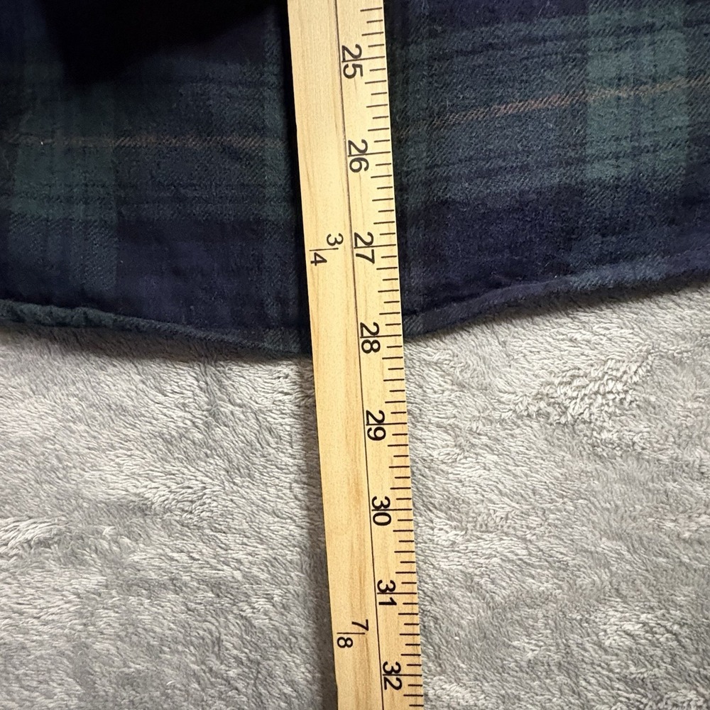Eddie Bauer Men's L Flannel Plaid‎ LS Button Up Cotton Shirt SEE DESCRIPTION - Picture 14 of 16